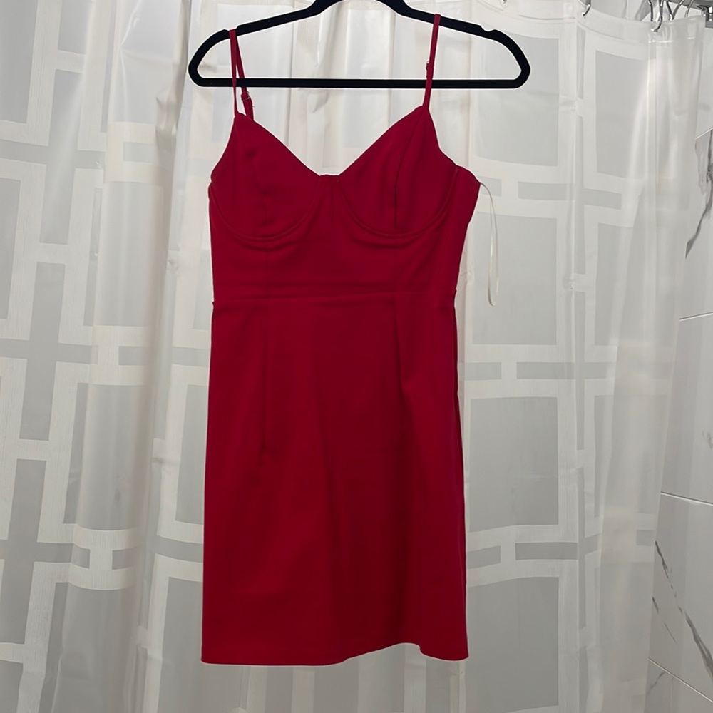 Novella Princess Polly Red Dress